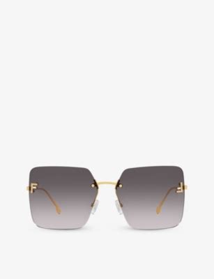 fendi sunglasses selfridges|fendi sunglasses original.